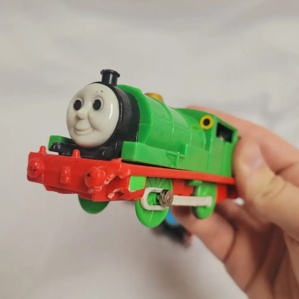 3 Thomas Friends TOMY Trackmaster Train 2005 Steam Along Thomas & Percy Engines